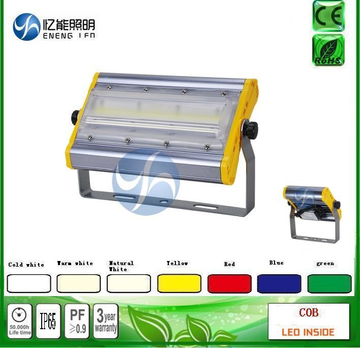 high power 1000W 600W led flood light high 140LM/W Red green green blue yellow color with Bridgelux cob AC85-265V