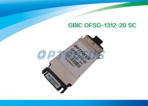 China Duplex Single Mode SFP Optical Transceiver 1.25G GBIC - LX Optical Transceiver Module 1310nm 20KM SC on sale