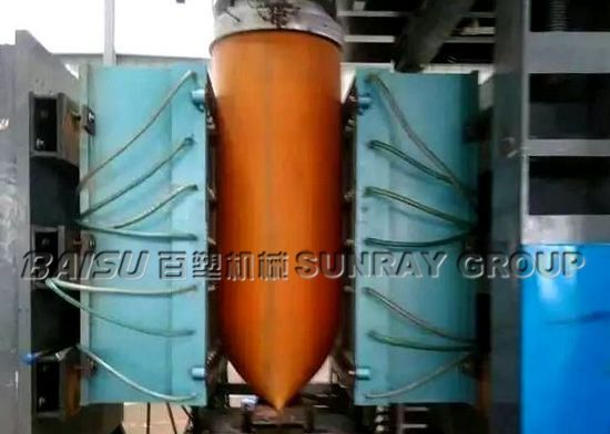 High Capacity 500 Liter Plastic Water Tank Making Machine Accumulating Type SRB120Z