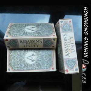 China CUSTOM MADE PLAYING CARDS ASSASSIN CREED UNITY GAME CARDS wholesale