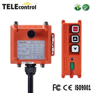 China Two single speed button radio remote control for crane F21-2S wholesale