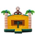2024 Gender-Neutral Inflatable Castle Slide Bounce House with Customized Color