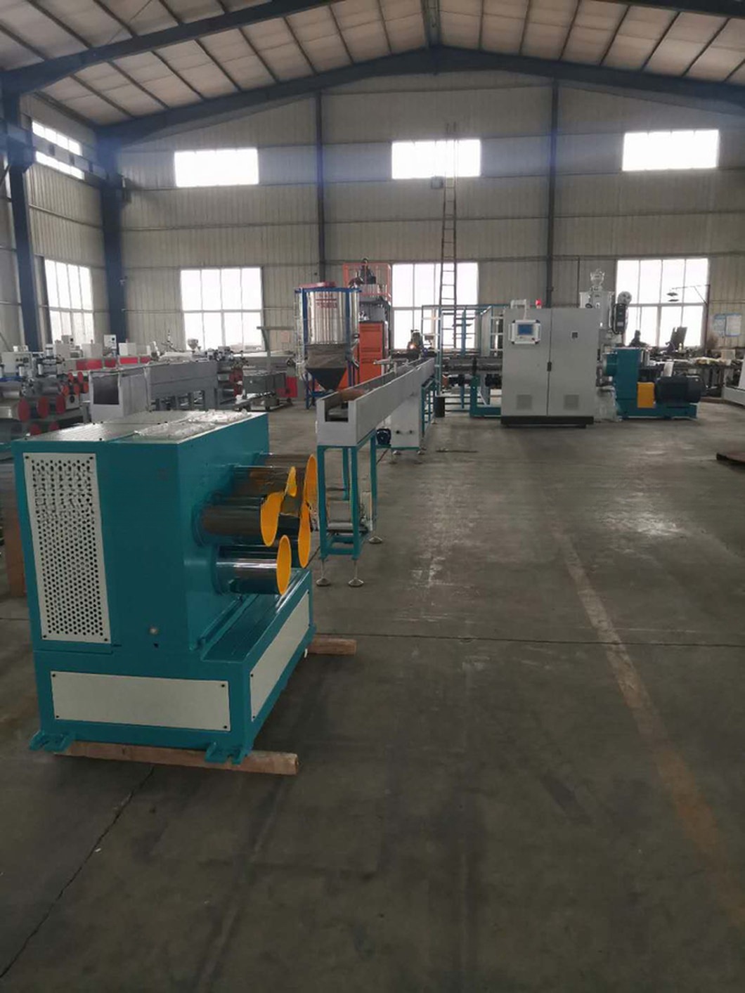 Pet Fiber Strap Band Line / Geo Strap Band Making Machine