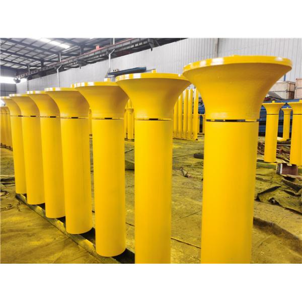 Transport Industrial 0.4kW Steel Gravity Roller Oil Resistant Mining Roller