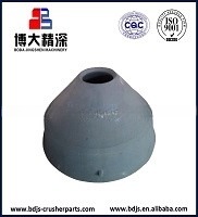All over the world Sale Mining Equipment Parts Concave and Mantle for Crusher Wear