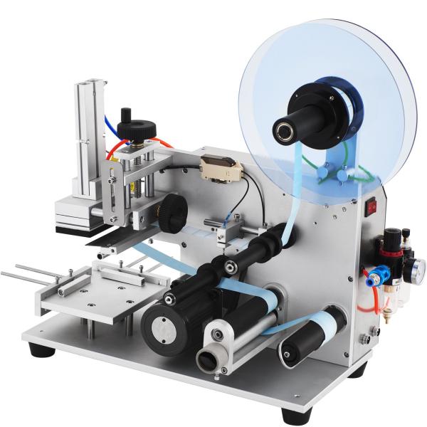 2024 Automatic Flat Label Applicator Machine For Top Bottom Labeling On Boxes And Bags