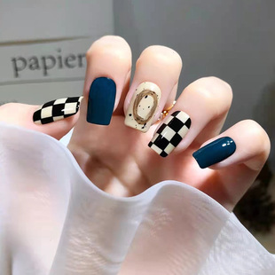2023 Style OEM Luxury Long 2D Press On Nails Tips for Custom False Nails Light Weight