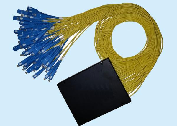 Quality High Reliability 1*32 Fiber Optic PLC Splitter / Optical Fibre Couplers for sale