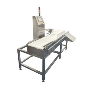 Automatic 304ss Frame Check Weigher Machine With Air Blow Rejection