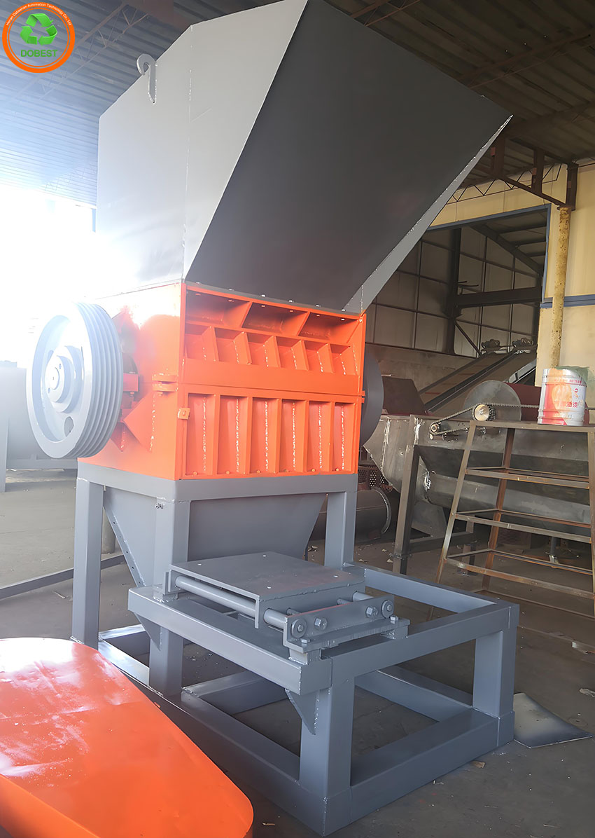 Garment Shops Waste Plastic Recycling Machine PP PE HDPE Flakes Washing Recycling Line