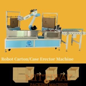 Industrial Case Erector Equipment Fully Automatic Carton Erector