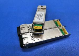 China 10GBASE SFP+ Modules , 10gb Ethernet SFP Module TX1330DFB Laser RX1270nm BIDI LC 60KM on sale