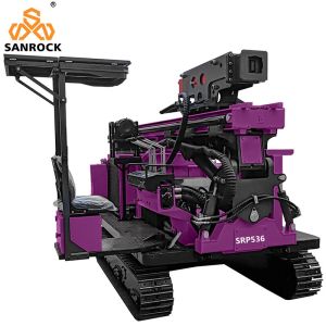 Rotary Pile Driver Solar Photovoltaic Construction Equipment Hydraulic Pile