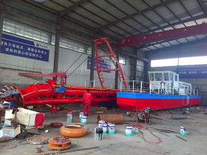 China 14 Meter Maximum Dredging Depth WN450 Csd Dredger With 50kw Generator Set wholesale