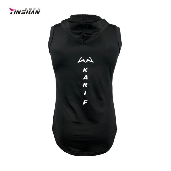 Customized Quick Dry Men's Slim Breathable Training Tank Top for Running Fitness