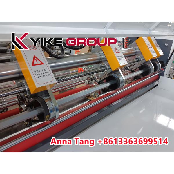 Yk-2000 Electric Adjustable Thin Blade Slitter Scorer Machine For Making Carton Box