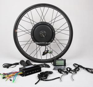 China 36V/48V Fat Tire Electric Bike Conversion Kit with Hub Motor for 26&quot;/4&quot;Width Rim wholesale