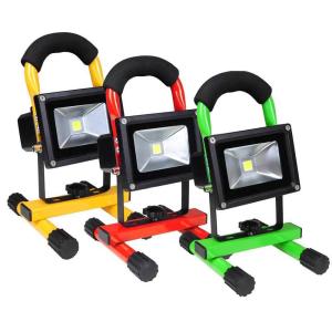 China solar led floodlight 10W cob flood led spotlight on sale