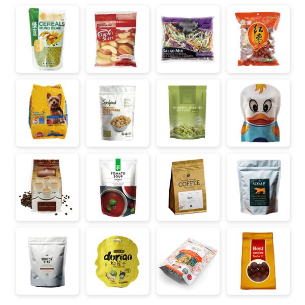 Automatic Pistachio Popcorn Corn Flakes Roasting Peanuts Packing Machine Cashew Nuts Multihead Weigher Packaging Machine