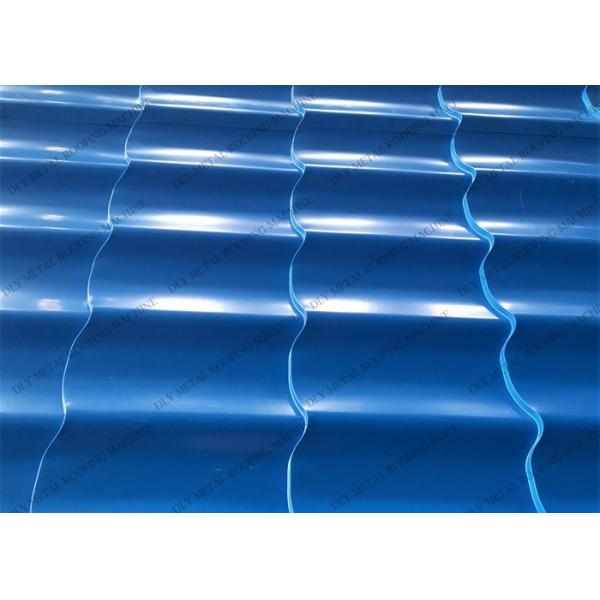 12000kg Plc 80mm Double Layer Roll Forming Machine For Metal Roofing