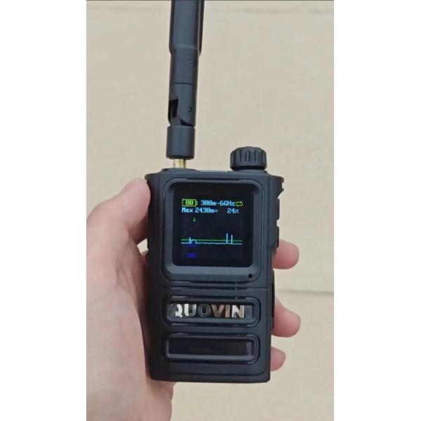 300m-6g Full-Band Portable Uav Detector Ultra-Wide Identify Dji Autel Fpv Drones Handheld Drone Detection System