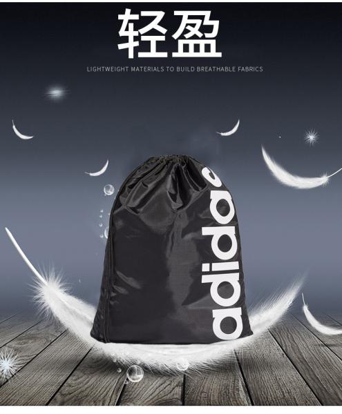 Quality Exercise Fitness Durable Drawstring Backpack With Letter Patterned Printing for sale