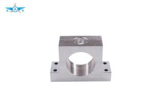 China OEM Industrial CNC Turning Parts Silver Color For Robot Arm Connecting wholesale