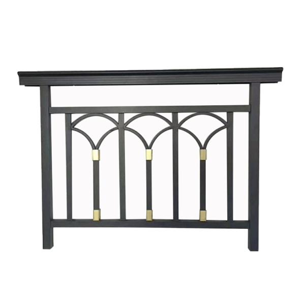 Coated Balustrade Aluminum Handrails Railings Profiles Powder Coating