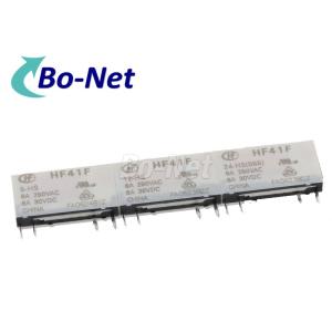 China 30VDC 6A 5 PIN Power Control Relay 24v Hongfa HF41F-5-ZS on sale