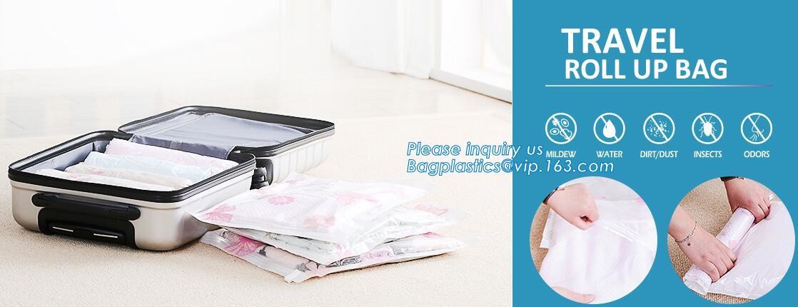 Embossing Resealable Vacuum Food Bags For Household Eco- friendly Texture Vacuum Food Storage Plastic Bag Rolls Moisture