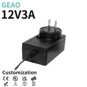 China OEM / ODM 12V DC 3A Power Supply Interchangeable Universal Power Adapter wholesale