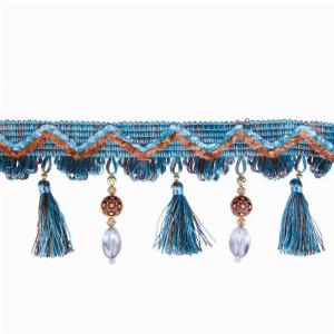 China Newest design high quality tassels fringes for curtain decoration wholesale