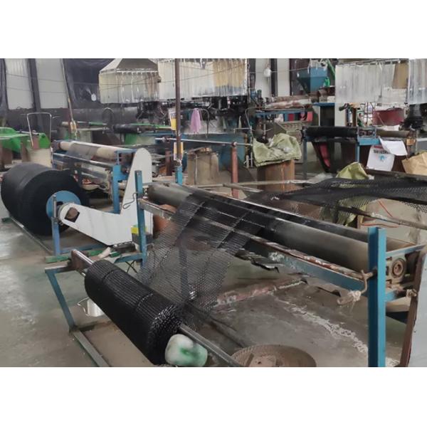 3m Width Plastic Mesh Netting 100m Long In Roll Extruded Plain Rigid