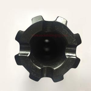China RC Reverse Circulation DTH Drilling Tools / RE545 Hammer Bits Black Color wholesale