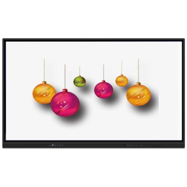 86 Inch Interactive Flat Panel With Sliding White Board