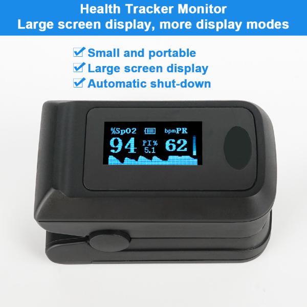 Quality CE Approved Blood Oxygen SpO2 Oximeter , PR PI Handheld Finger Pulse Oximeter for sale