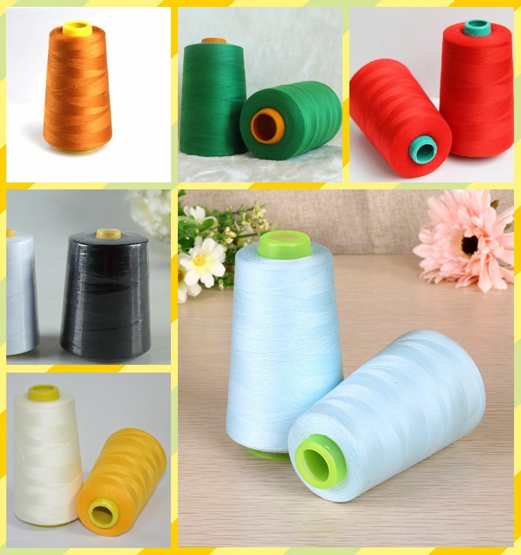 5000 Yards 40s/2 50s/2 60s/2 Overlocking Sewing Thread 100% Polyester Thread