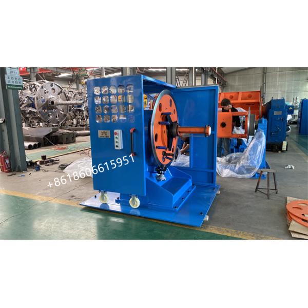 High Speed Cable Taping Machine Eccentric And Tangential Type Non Metallic Wrapping Tapes On Wire
