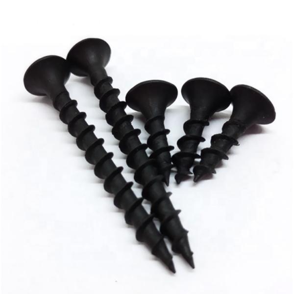 Gypsum Board Tornillos Drywall Screws Coarse Thread Black Phosphate Bugle Head Screw