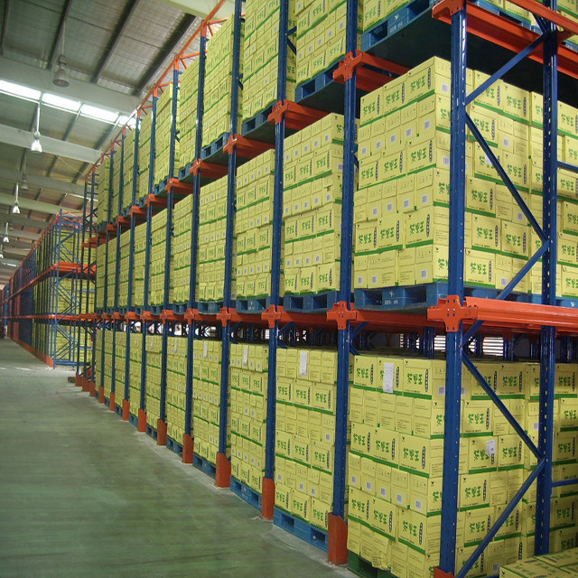 Drive In Rack System Forklift Accessible Storage for Bulk Pallet Handling