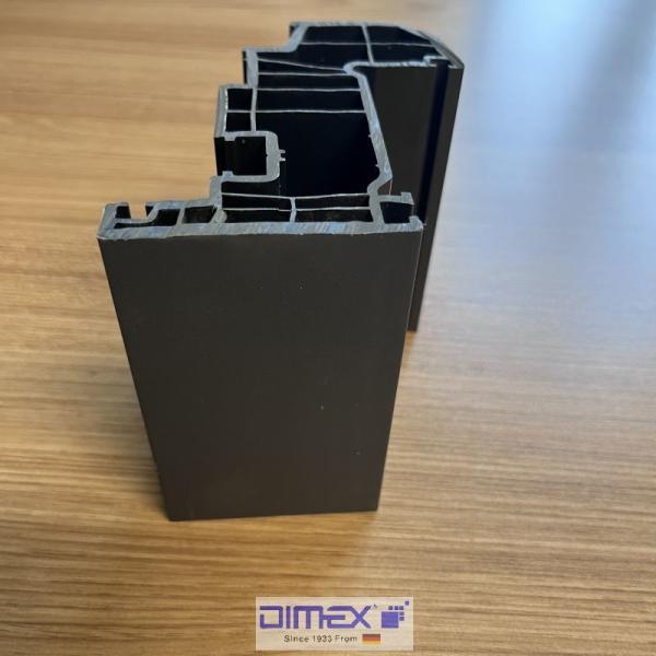 Quality DIMEX E90 UPVC Casement Window Profiles Sound Insulation for sale