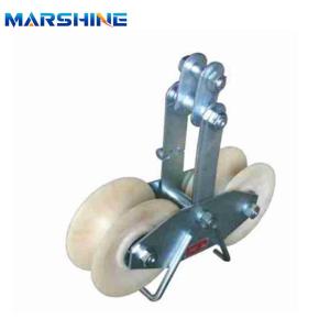 Aluminum Tandem Sheave Stringing Block For Line Fittings With Customization
