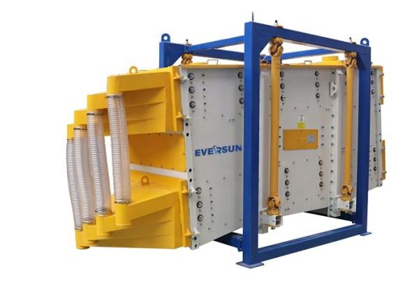 Quality Rectangular Quartz Sand Gyratory Screen for sale