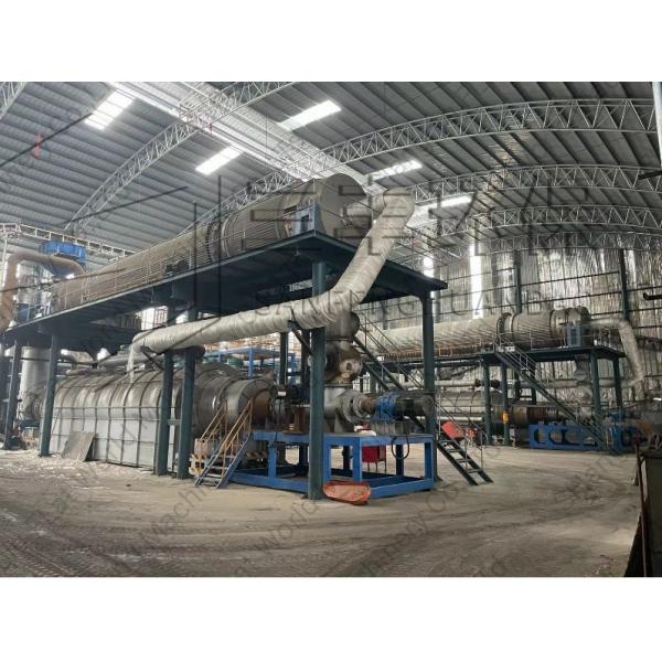 continuous waste tyres pyrolysis machine
