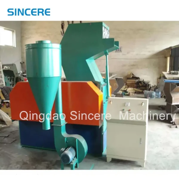 Single Shaft LDPE Plastic Auxiliary Machine Waste Bottles Shredder Crusher