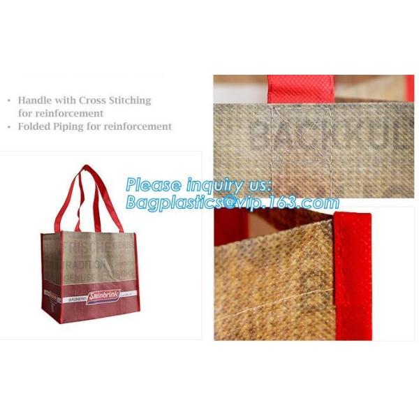 Promotional Recyclable Non Woven Bag, hot sealed non woven bag, cheap logo printed non woven shopping bag, bagplastics