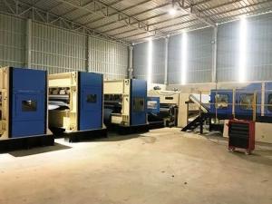 2000mm - 7000mm Nonwoven Needle Punching Production Line Shoddy Fiber Felt Production Line
