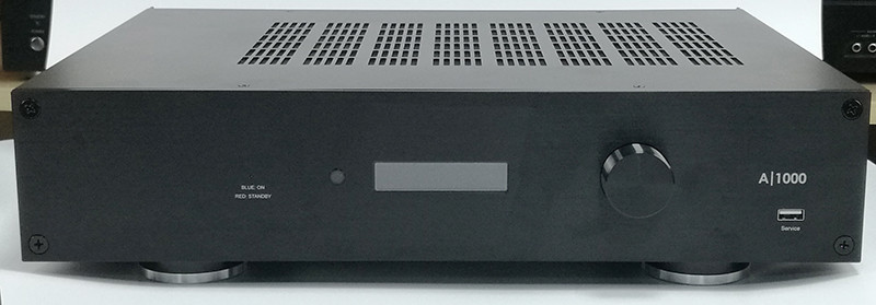 Super Bass 2U Class D Subwoofer Amplifier Home Theater Mono Amplifiers 1000W RMS