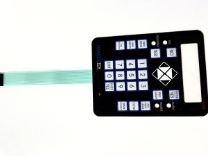 Gossly Transpent LCD Screen Membrane Touch Switch With Metal Dome