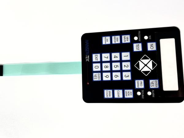 Quality Gossly Transpent LCD Screen Membrane Touch Switch With Metal Dome for sale